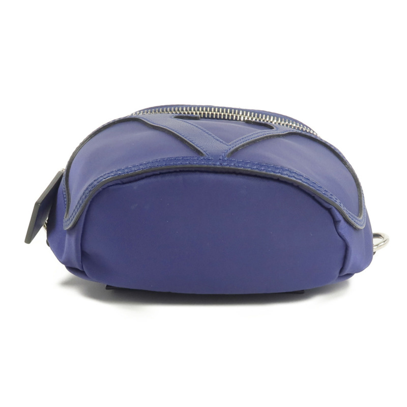 Valentino 尼龍Belt Bag銀扣肩背袋-3