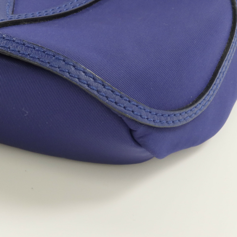 Valentino 尼龍Belt Bag銀扣肩背袋-10