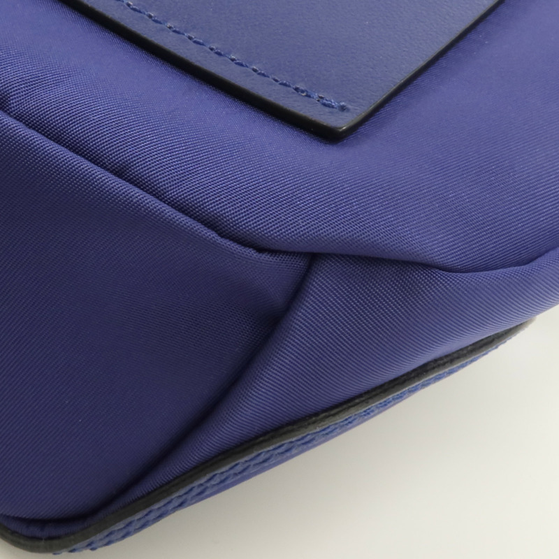 Valentino 尼龍Belt Bag銀扣肩背袋-12