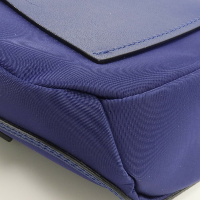 Valentino 尼龍Belt Bag銀扣肩背袋-13