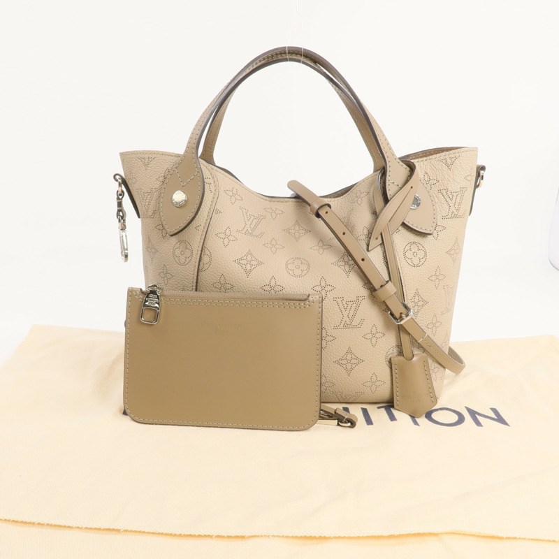 LOUIS VUITTON Mahina Hina PM銀扣手挽肩背兩用袋-11