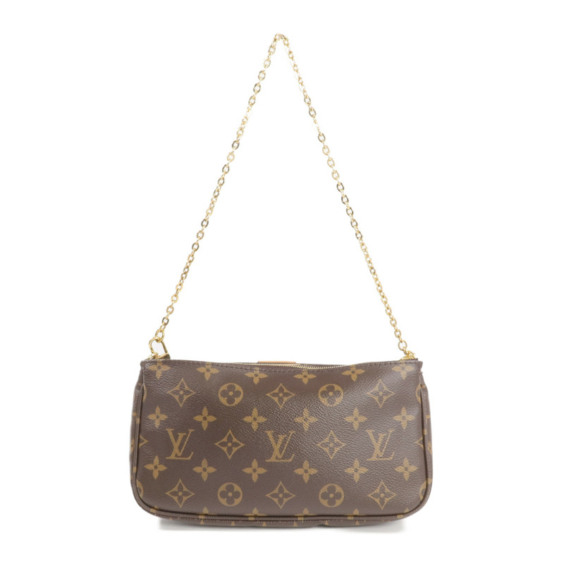 LOUIS VUITTON Monogram Multi Pochette Accessoires金扣肩背袋-1