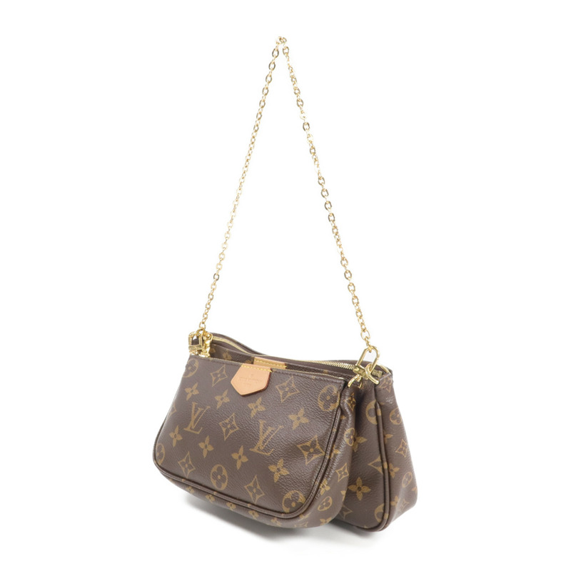 LOUIS VUITTON Monogram Multi Pochette Accessoires金扣肩背袋-2