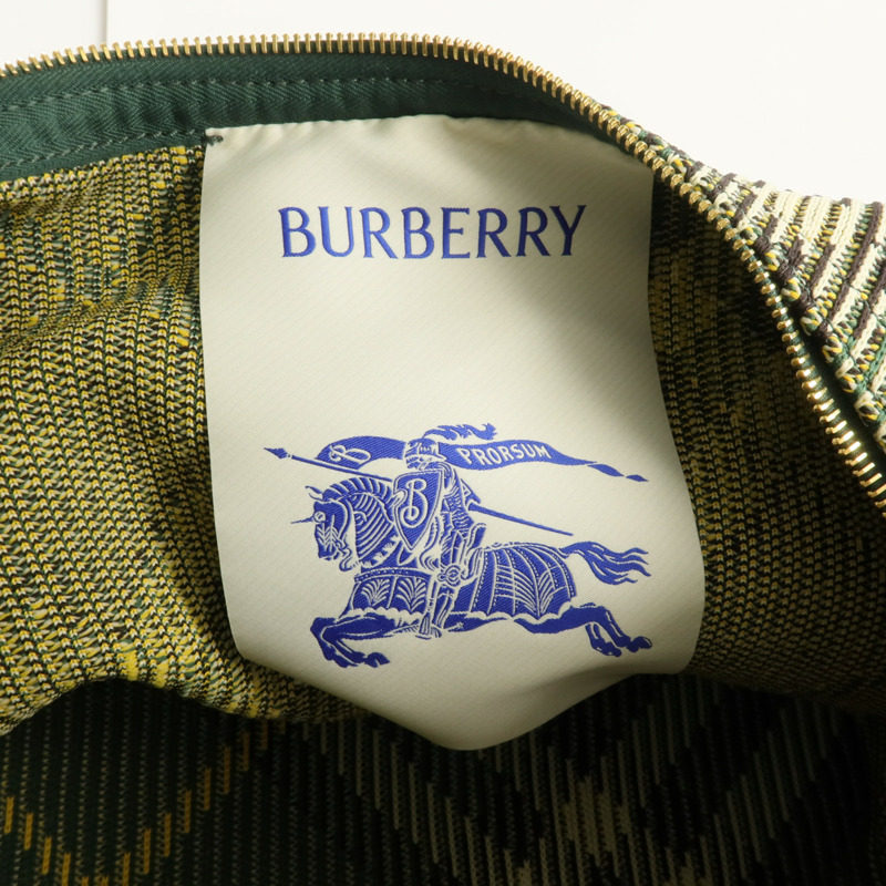 BURBERRY 帆布Duffle Bag Medium金扣手挽袋-8