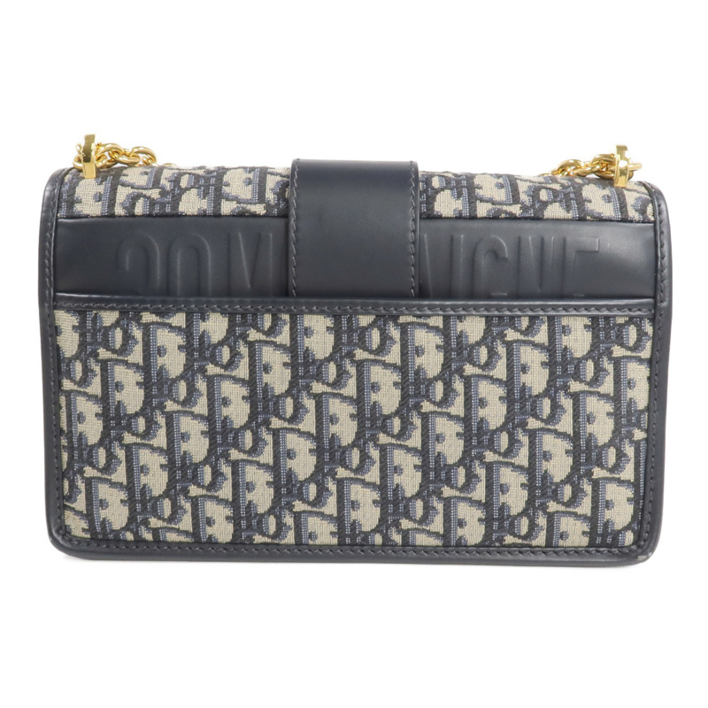 Dior 帆布Montaigne 30金扣鏈帶肩背袋-1