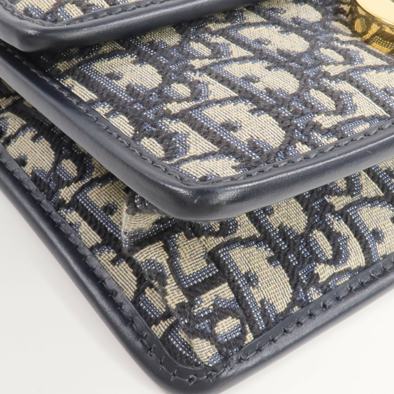 Dior 帆布Montaigne 30金扣鏈帶肩背袋-6