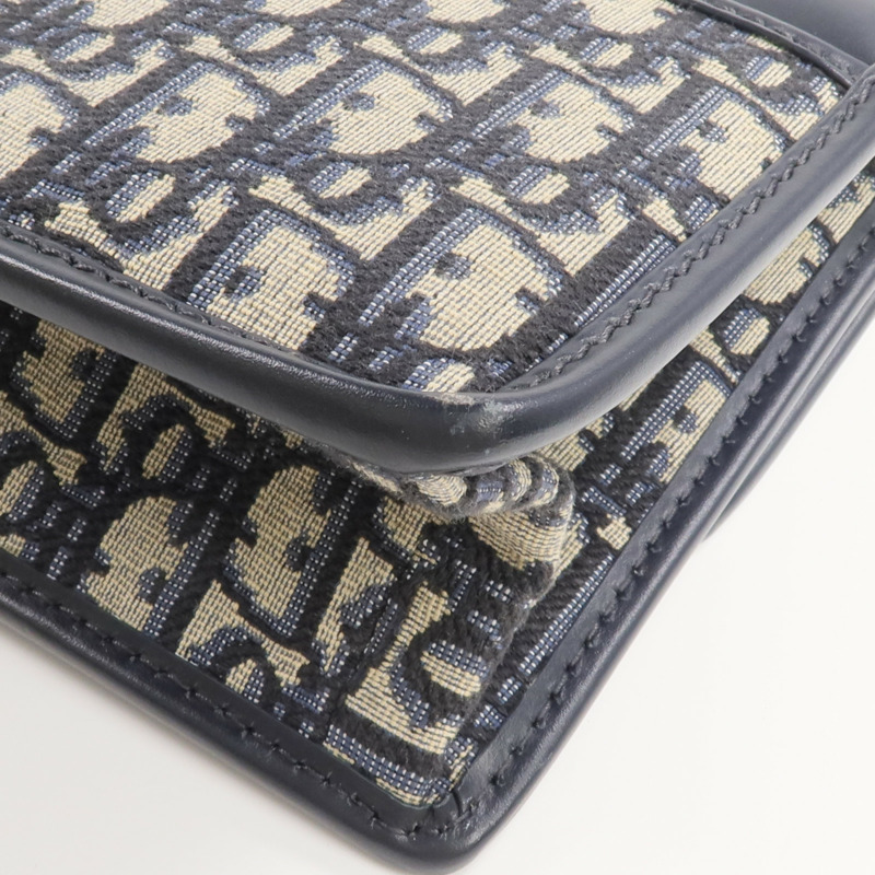 Dior 帆布Montaigne 30金扣鏈帶肩背袋-7