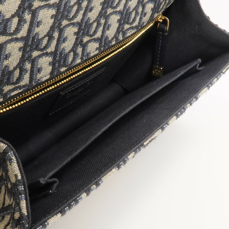 Dior 帆布Montaigne 30金扣鏈帶肩背袋-11