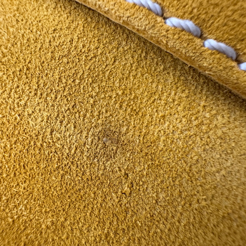 Loewe 黃色絨面革 (Suede) 手提包-22