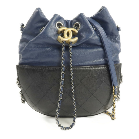 CHANEL 牛皮皮革Chain Shoulder鏈帶肩背袋