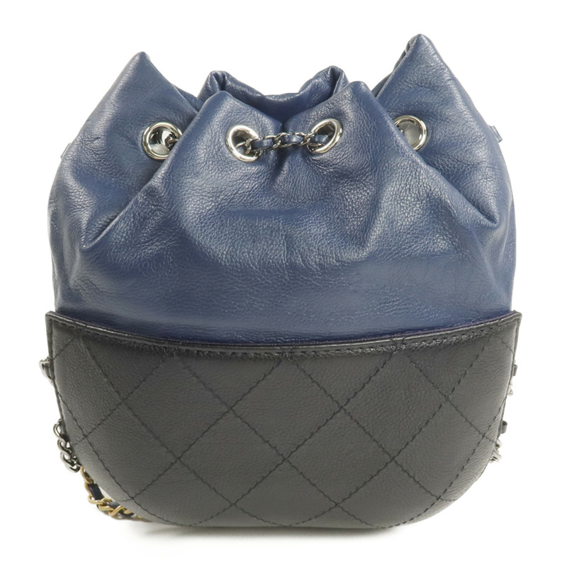 CHANEL 牛皮皮革Chain Shoulder鏈帶肩背袋-2