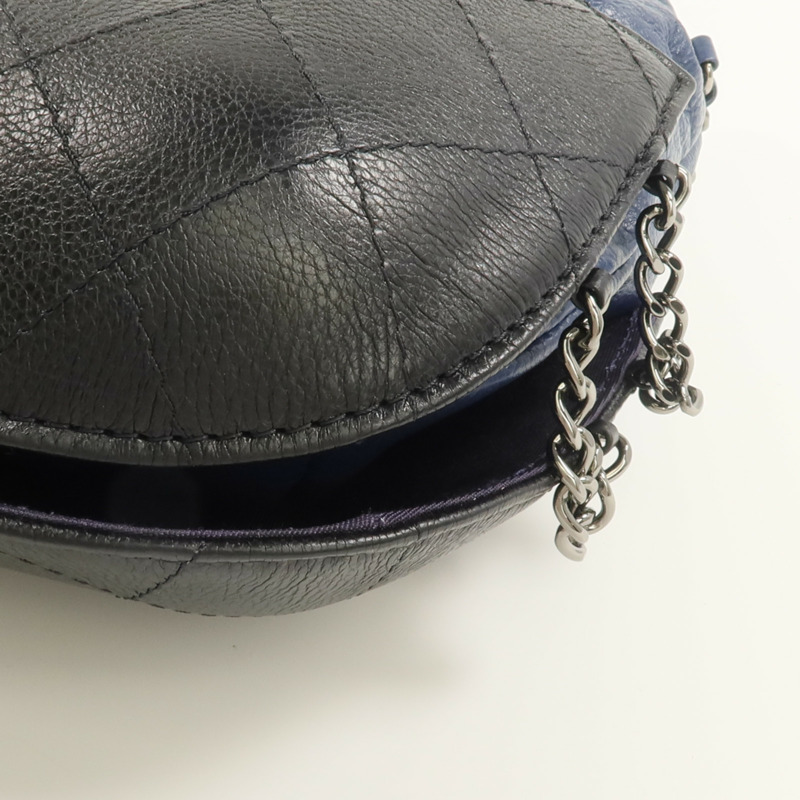 CHANEL 牛皮皮革Chain Shoulder鏈帶肩背袋-5