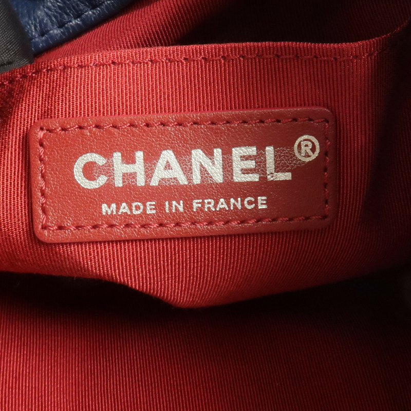 CHANEL 牛皮皮革Chain Shoulder鏈帶肩背袋-12