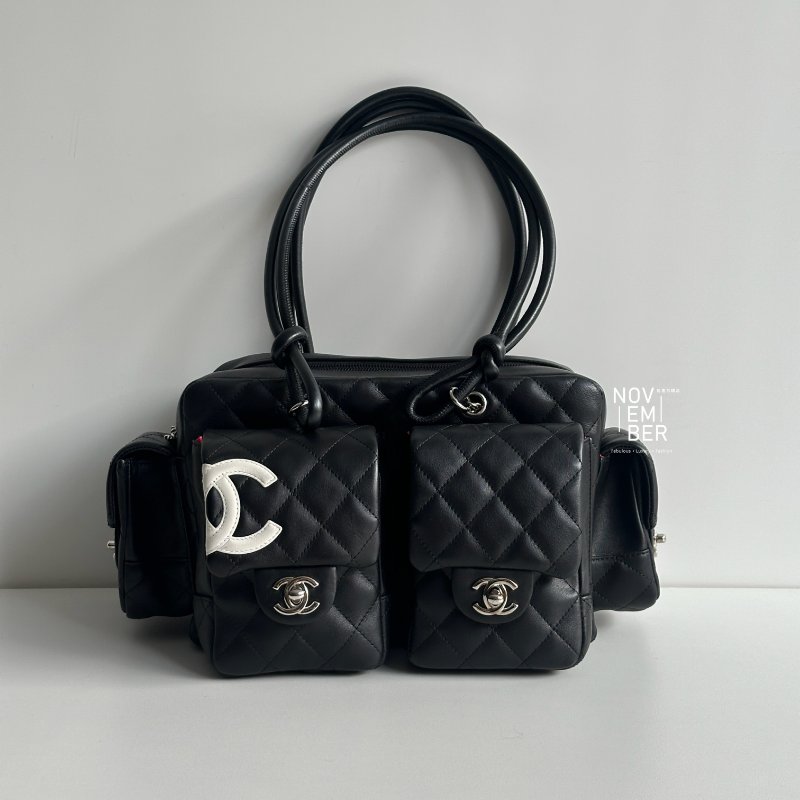 98新✨ 保卡款 Chanel 香奈兒 康朋熊貓機車包-0