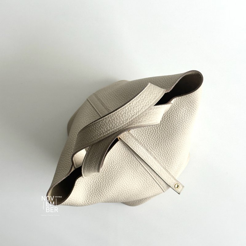 95新🤍 全配有購證🙌🏻 Hermès 愛馬仕 Picotin18 冰川白金釦-3