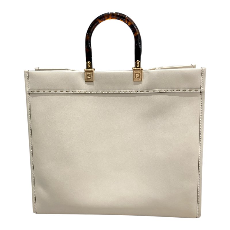 FENDI 芬迪 8BH372 ABVL F0K7E 托特包 米白色-1