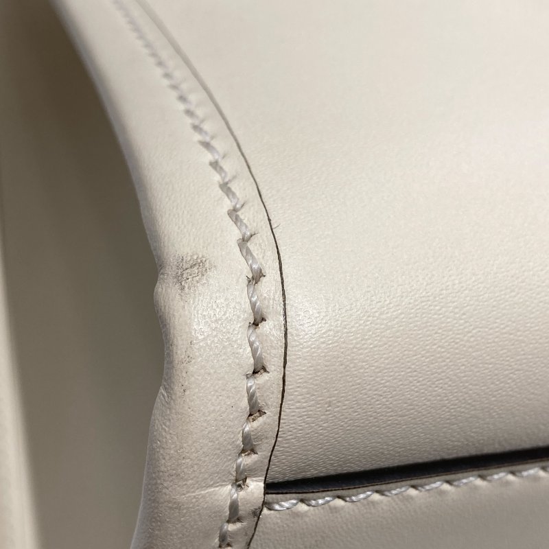 FENDI 芬迪 8BH372 ABVL F0K7E 托特包 米白色-7