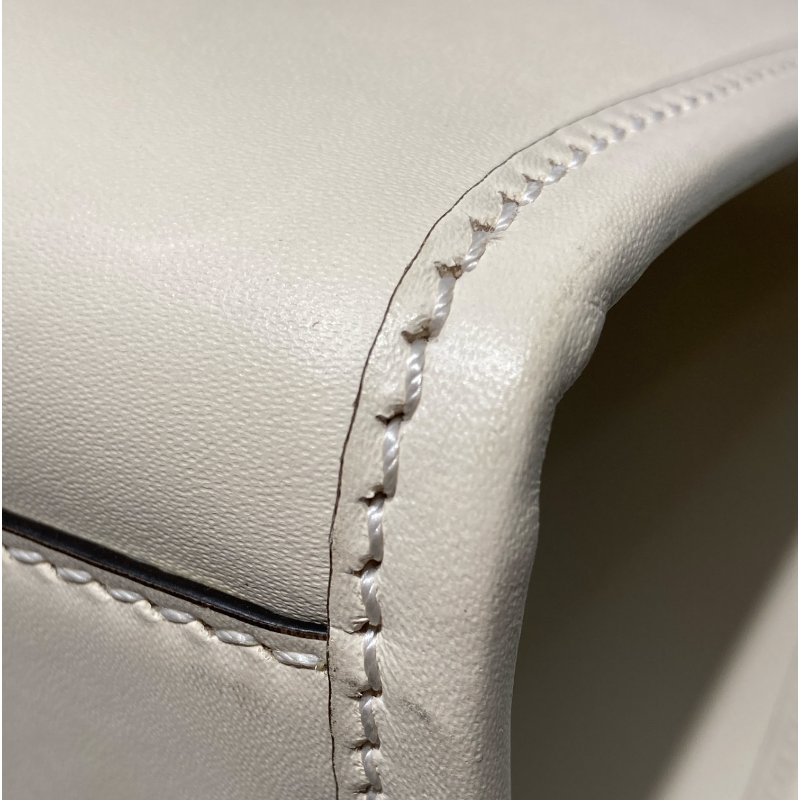 FENDI 芬迪 8BH372 ABVL F0K7E 托特包 米白色-10