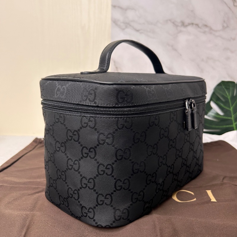 Gucci 雙G 帆布化妝包 Vanity Canvas-7