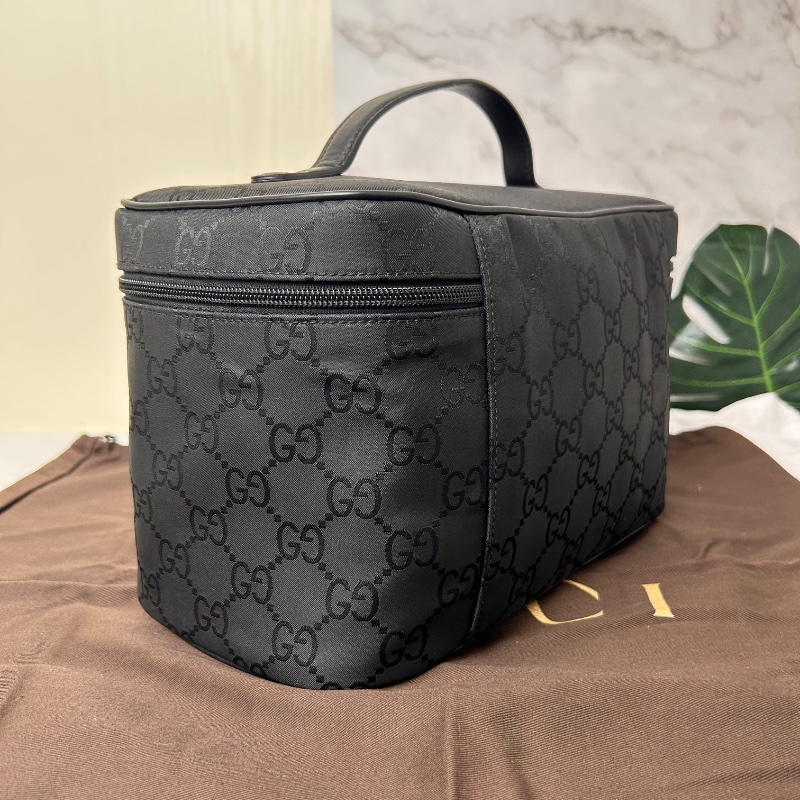Gucci 雙G 帆布化妝包 Vanity Canvas-9