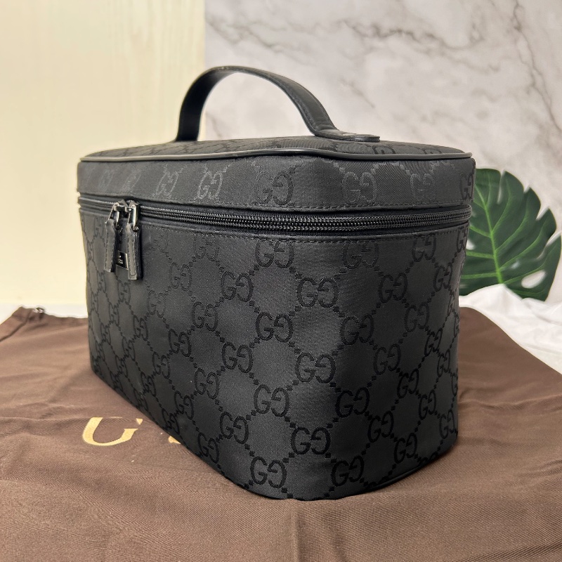 Gucci 雙G 帆布化妝包 Vanity Canvas-10
