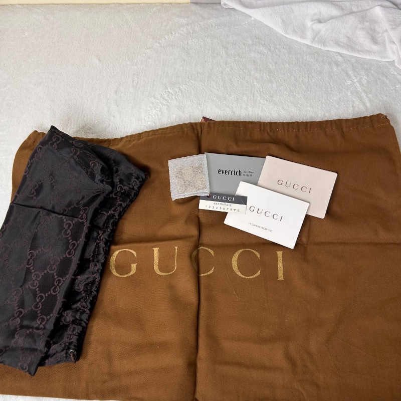 Gucci 雙G 帆布 Jolicoeur 郵差包斜背包-23