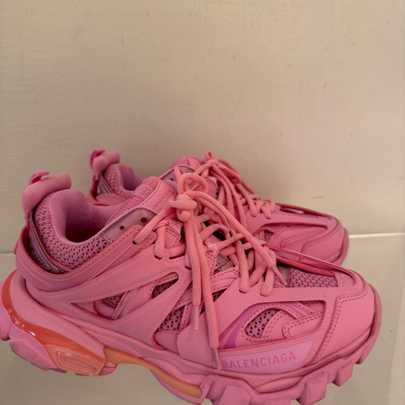 巴黎世家老爹鞋🩷🩷🩷🩷38碼粉色-1