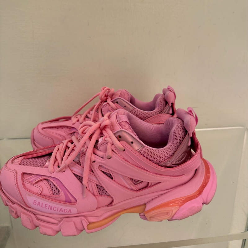 巴黎世家老爹鞋🩷🩷🩷🩷38碼粉色-3