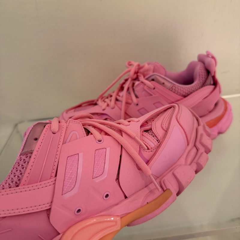 巴黎世家老爹鞋🩷🩷🩷🩷38碼粉色-4