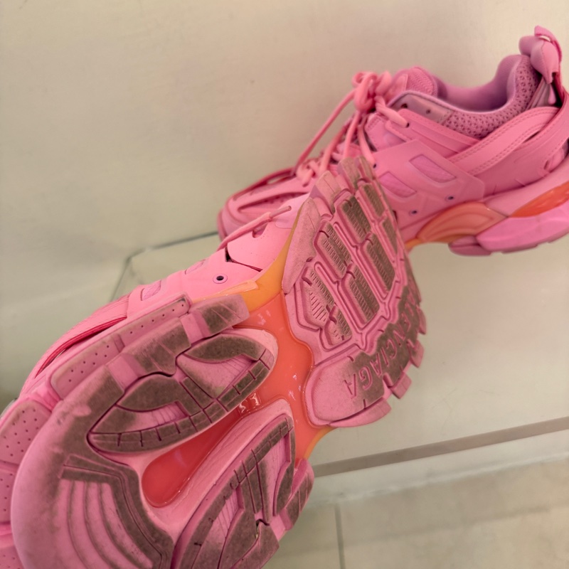 巴黎世家老爹鞋🩷🩷🩷🩷38碼粉色-5