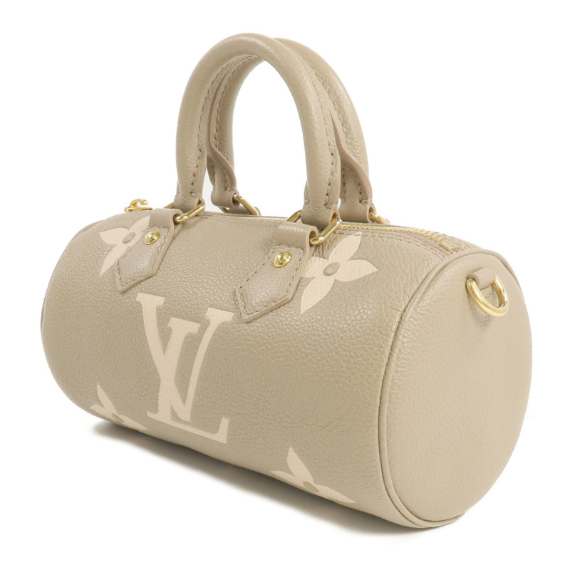 LOUIS VUITTON Monogram Empreinte Papillon BB金扣手挽肩背兩用袋-2