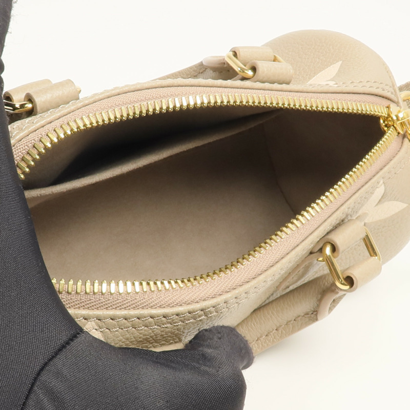 LOUIS VUITTON Monogram Empreinte Papillon BB金扣手挽肩背兩用袋-6