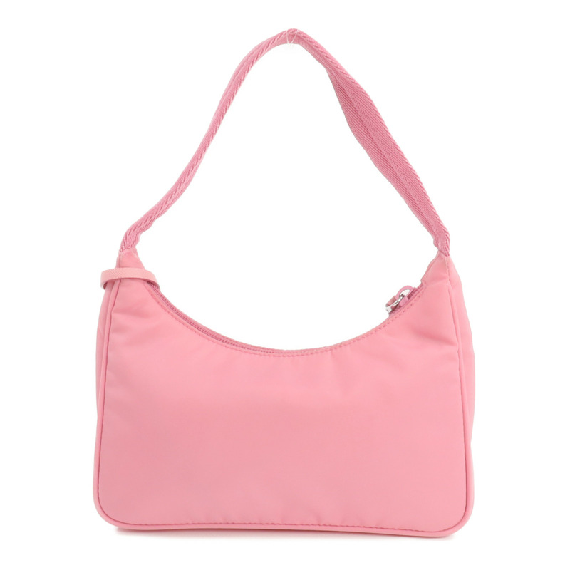 PRADA 尼龍Re-Edition 2000銀扣手挽袋-1