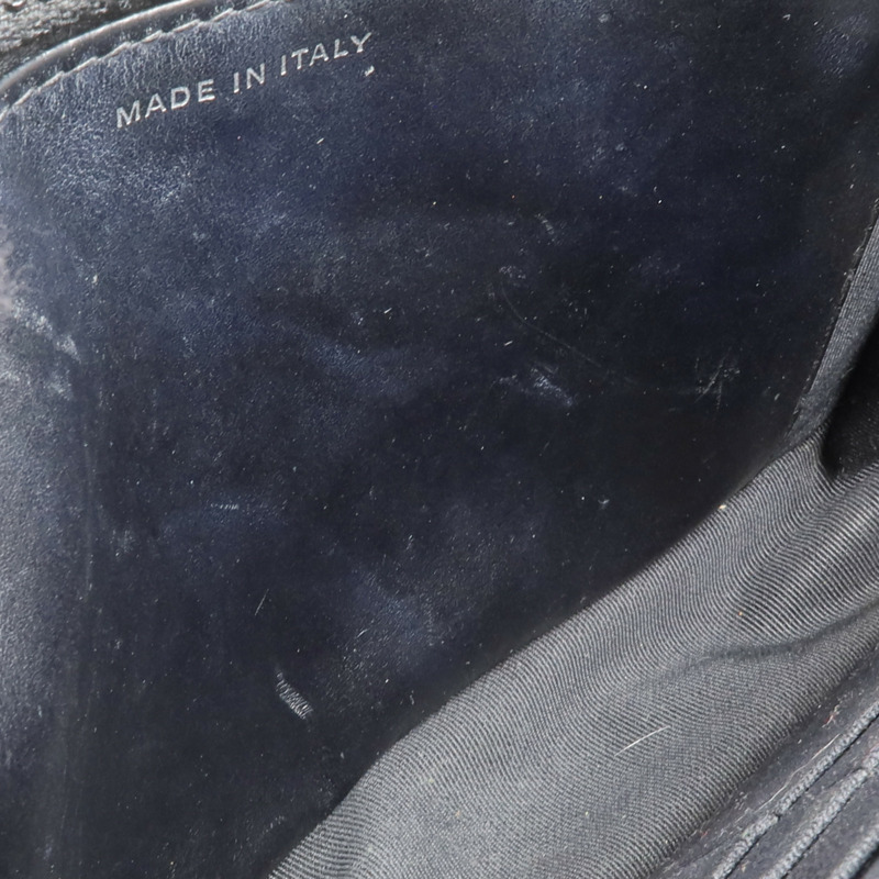 CHANEL 漆皮皮革Wallet On Chain銀扣鏈帶肩背袋-14