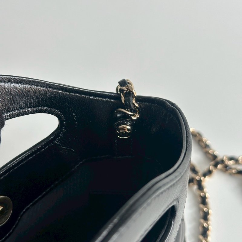 閒置新✨ 芯片款 Chanel 香奈兒 31 Bag nano 黑金-8
