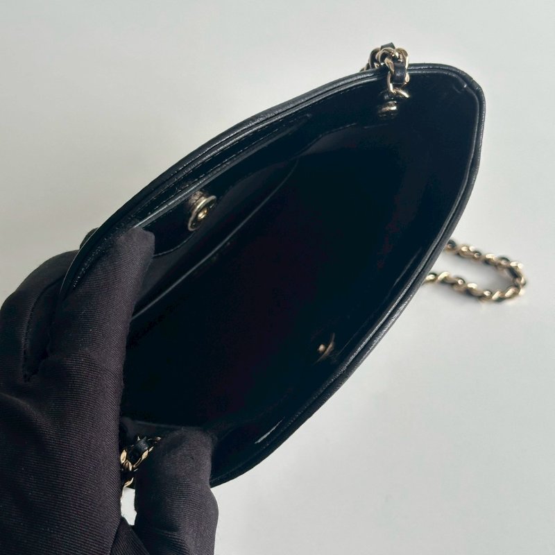 閒置新✨ 芯片款 Chanel 香奈兒 31 Bag nano 黑金-11