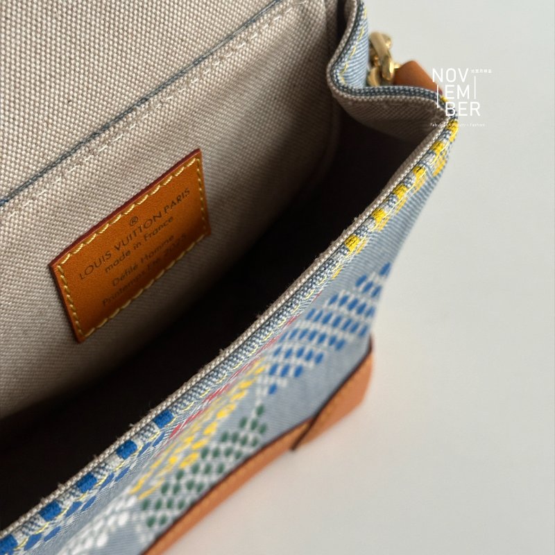 99新🆕 Louis Vuitton LV 路易威登 Nano Steamer 彩色丹寧🌈-3