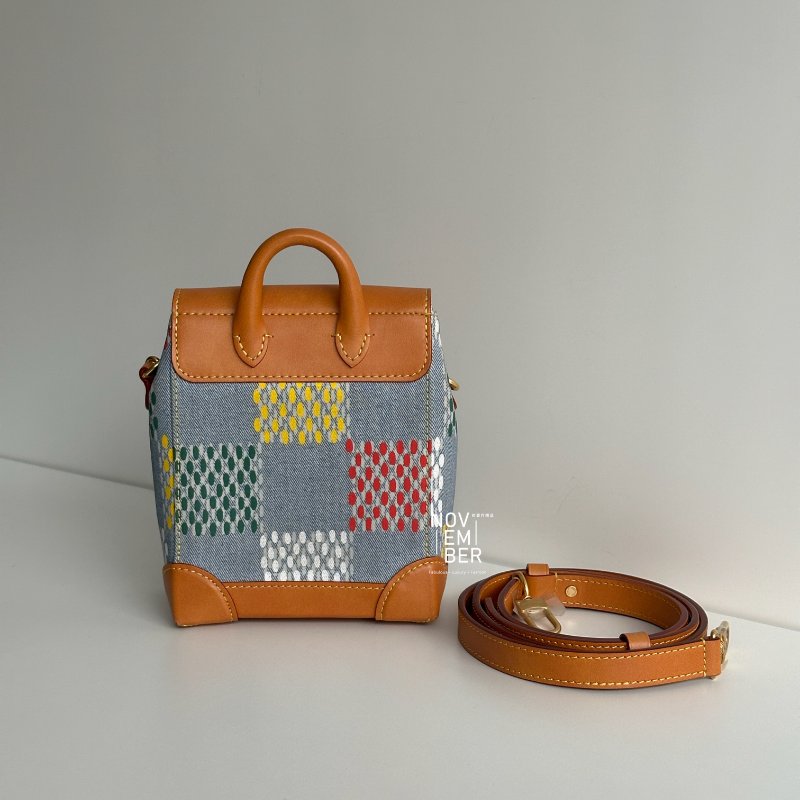 99新🆕 Louis Vuitton LV 路易威登 Nano Steamer 彩色丹寧🌈-5