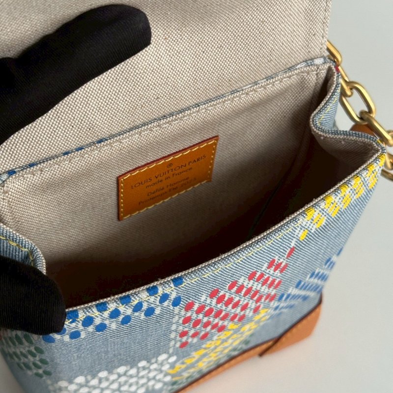 99新🆕 Louis Vuitton LV 路易威登 Nano Steamer 彩色丹寧🌈-11