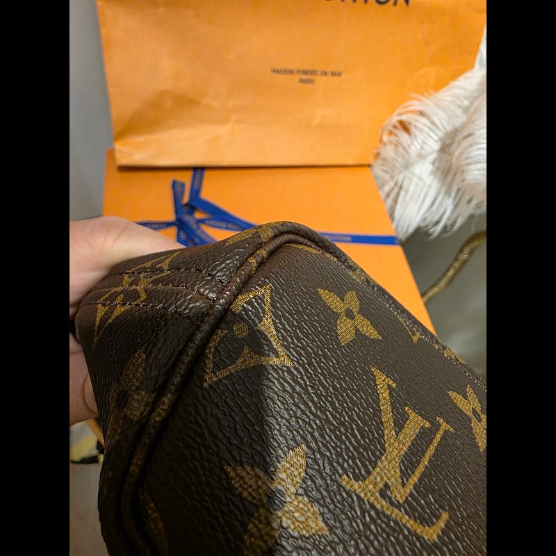 Louis Vuitton Neverfull BB 迷你托特包 日本購證熱門小尺寸可手提+斜背-4