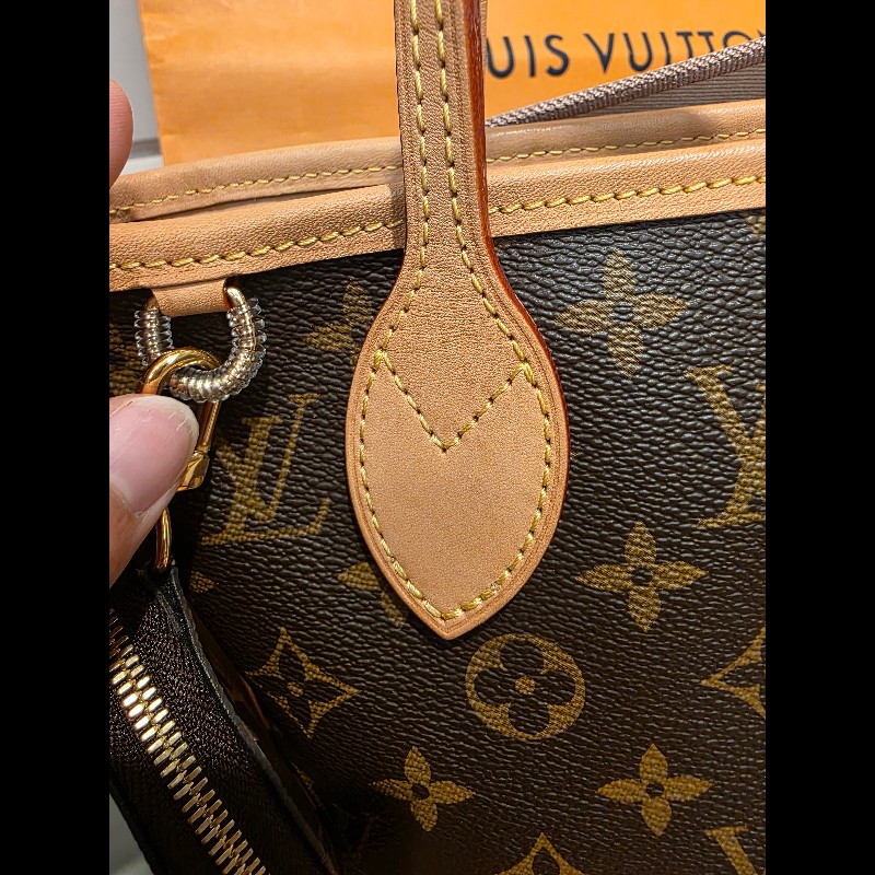 Louis Vuitton Neverfull BB 迷你托特包 日本購證熱門小尺寸可手提+斜背-16