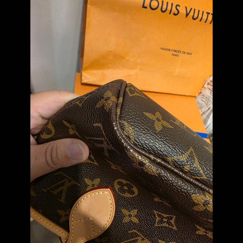 Louis Vuitton Neverfull BB 迷你托特包 日本購證熱門小尺寸可手提+斜背-19