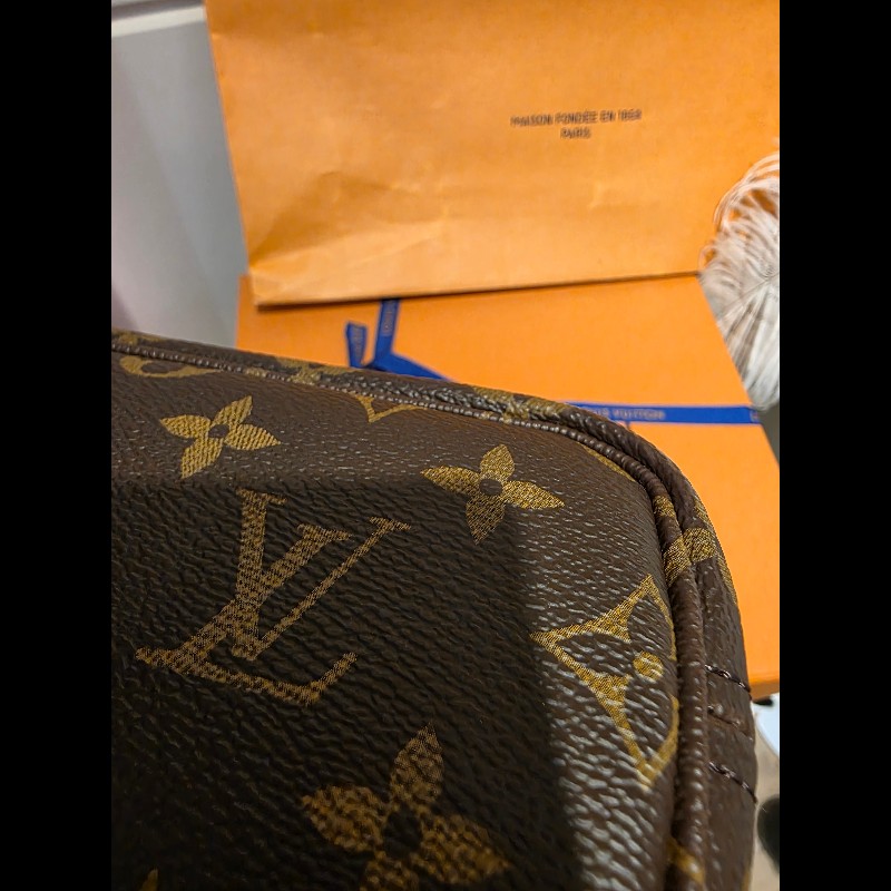 Louis Vuitton Neverfull BB 迷你托特包 日本購證熱門小尺寸可手提+斜背-23