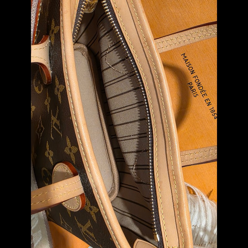 Louis Vuitton Neverfull BB 迷你托特包 日本購證熱門小尺寸可手提+斜背-29