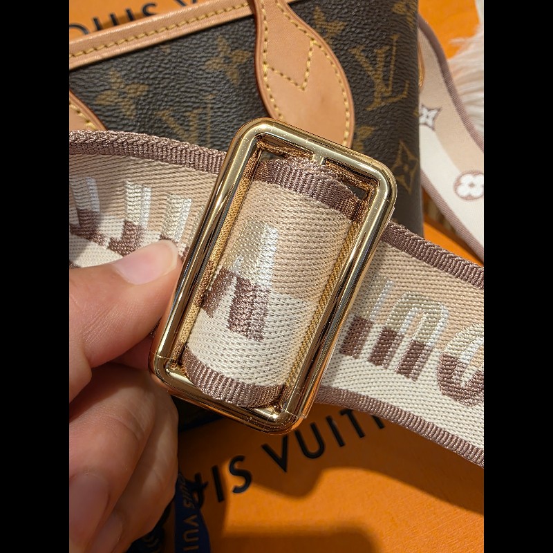 Louis Vuitton Neverfull BB 迷你托特包 日本購證熱門小尺寸可手提+斜背-35