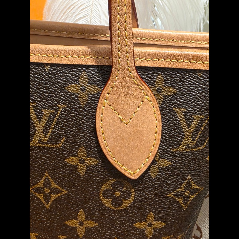 Louis Vuitton Neverfull BB 迷你托特包 日本購證熱門小尺寸可手提+斜背-63