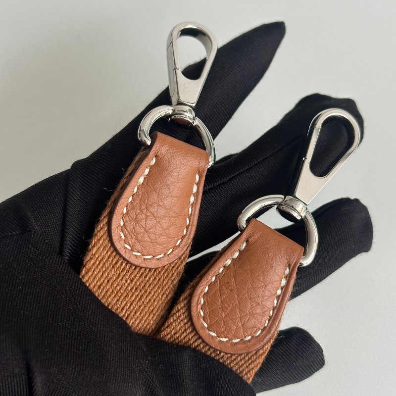 99新🆕 Hermès 愛馬仕 Mini Evelyne 金棕銀釦 二代-13