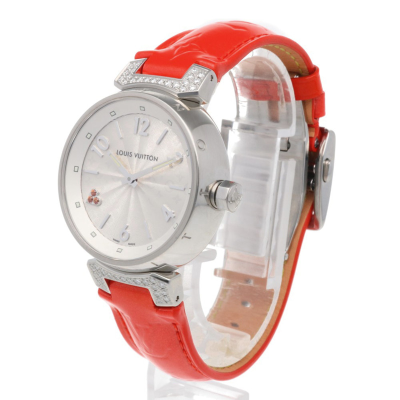 路易威登 Tambour Heart Love 手錶,不銹鋼,石英,女士,Q131RO,二手。-2