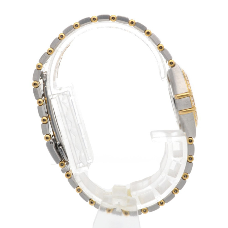 歐米茄星座系列腕錶，不鏽鋼材質，型號1267.30，石英機芯，女士款，58184XXX，二手，鑲鑽錶圈-5