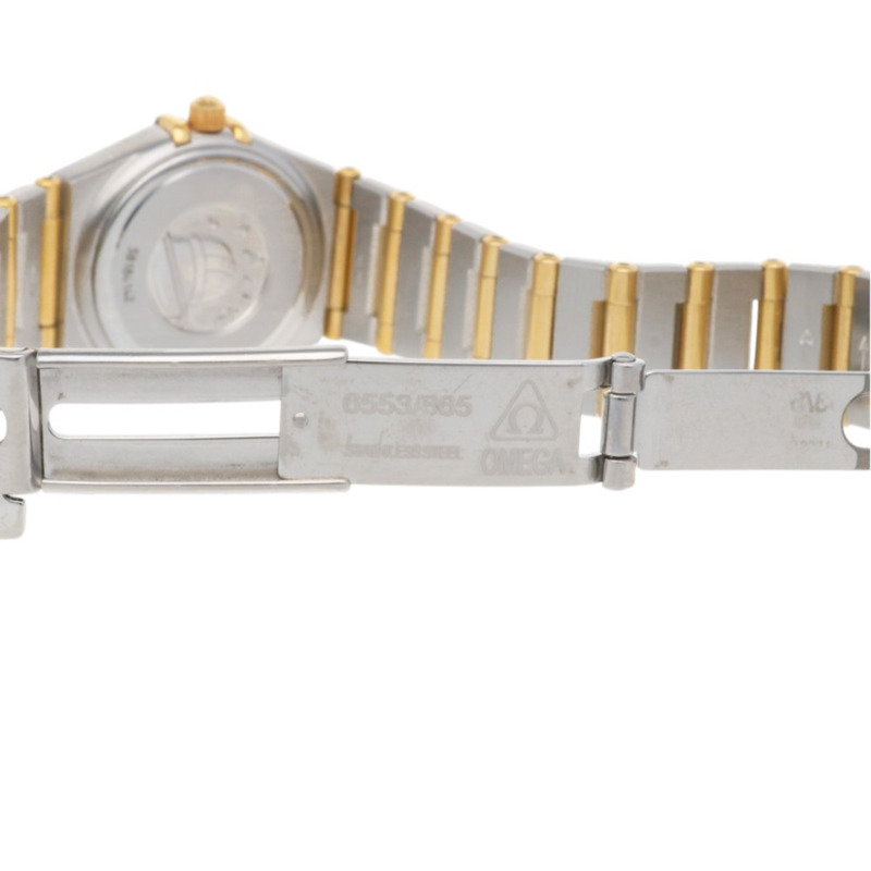 歐米茄星座系列腕錶，不鏽鋼材質，型號1267.30，石英機芯，女士款，58184XXX，二手，鑲鑽錶圈-8